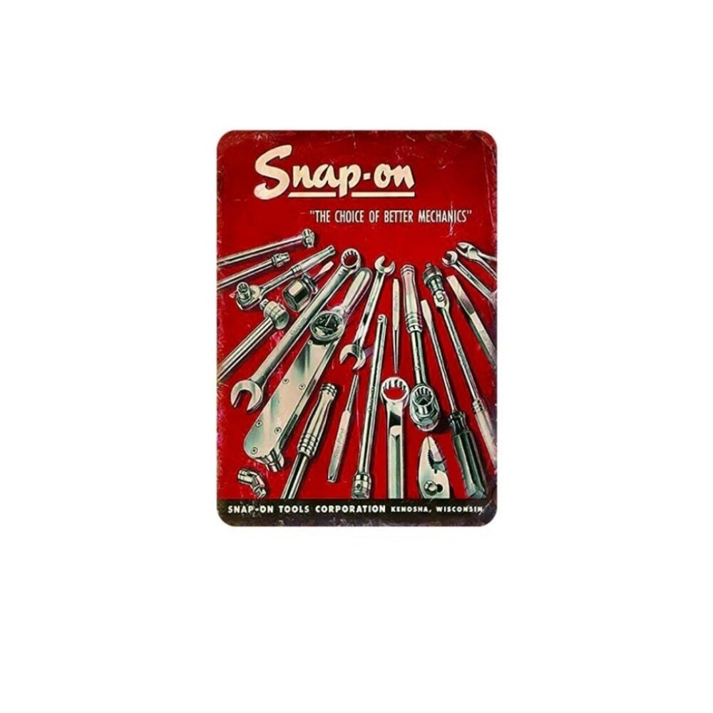 12x8" Snap-On Metal Sign with Pre-Drilled Holes